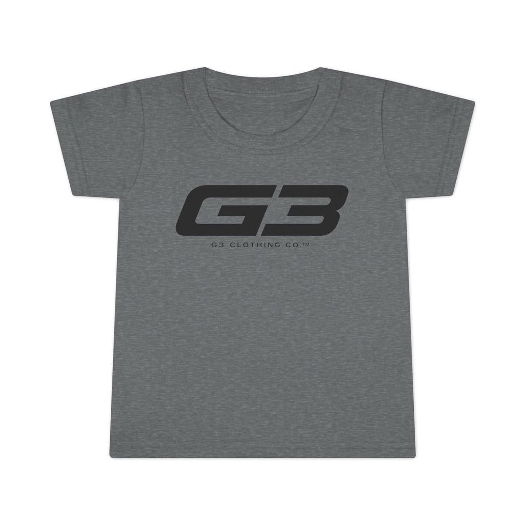 G³ Logo Toddler T-Shirt — Minimal Tech Graphic Tee for Kids