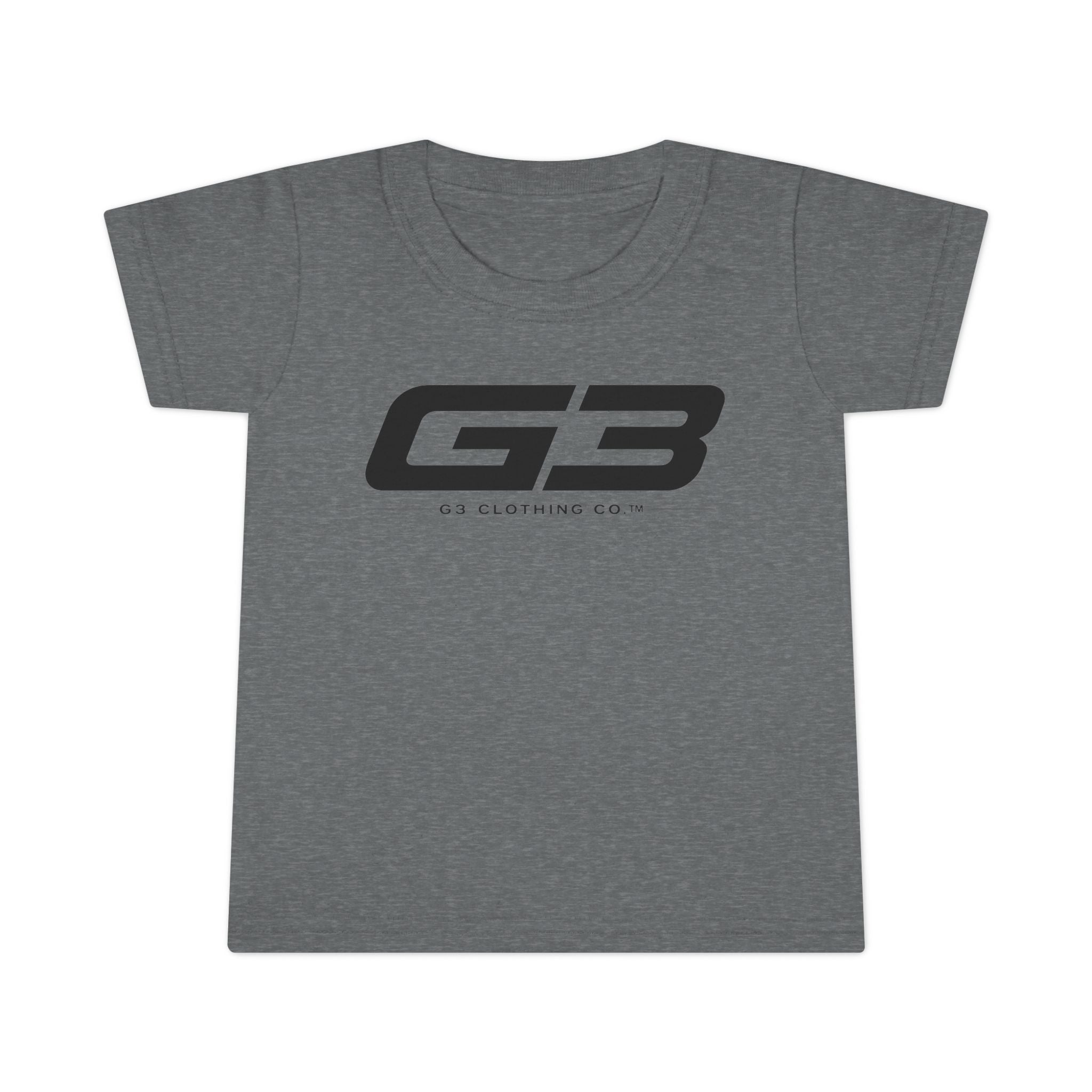 G³ Logo Toddler T-Shirt — Minimal Tech Graphic Tee for Kids