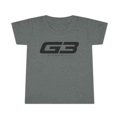 G³ Logo Toddler T-Shirt — Minimal Tech Graphic Tee for Kids