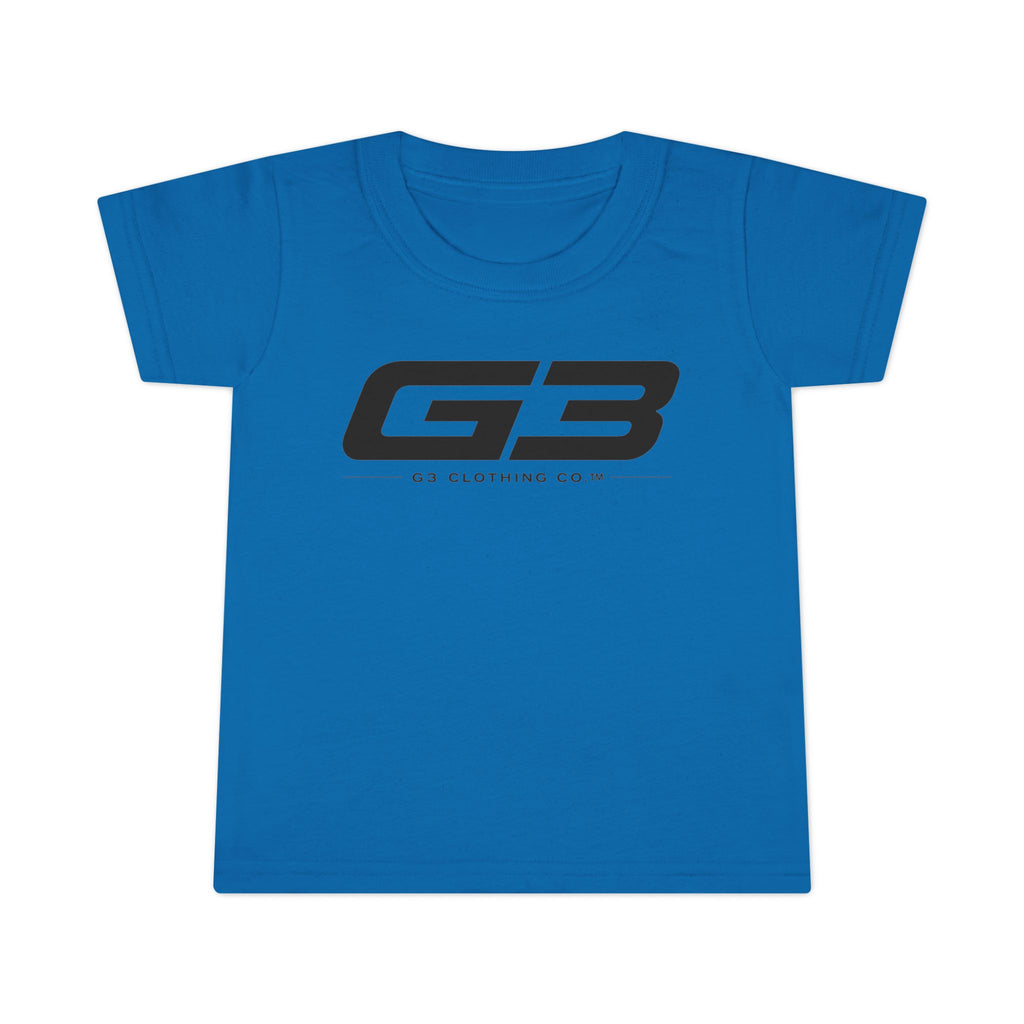 G³ Logo Toddler T-Shirt — Minimal Tech Graphic Tee for Kids
