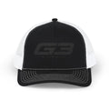 GB Logo Snapback Trucker Cap | Distressed Racing Emblem
