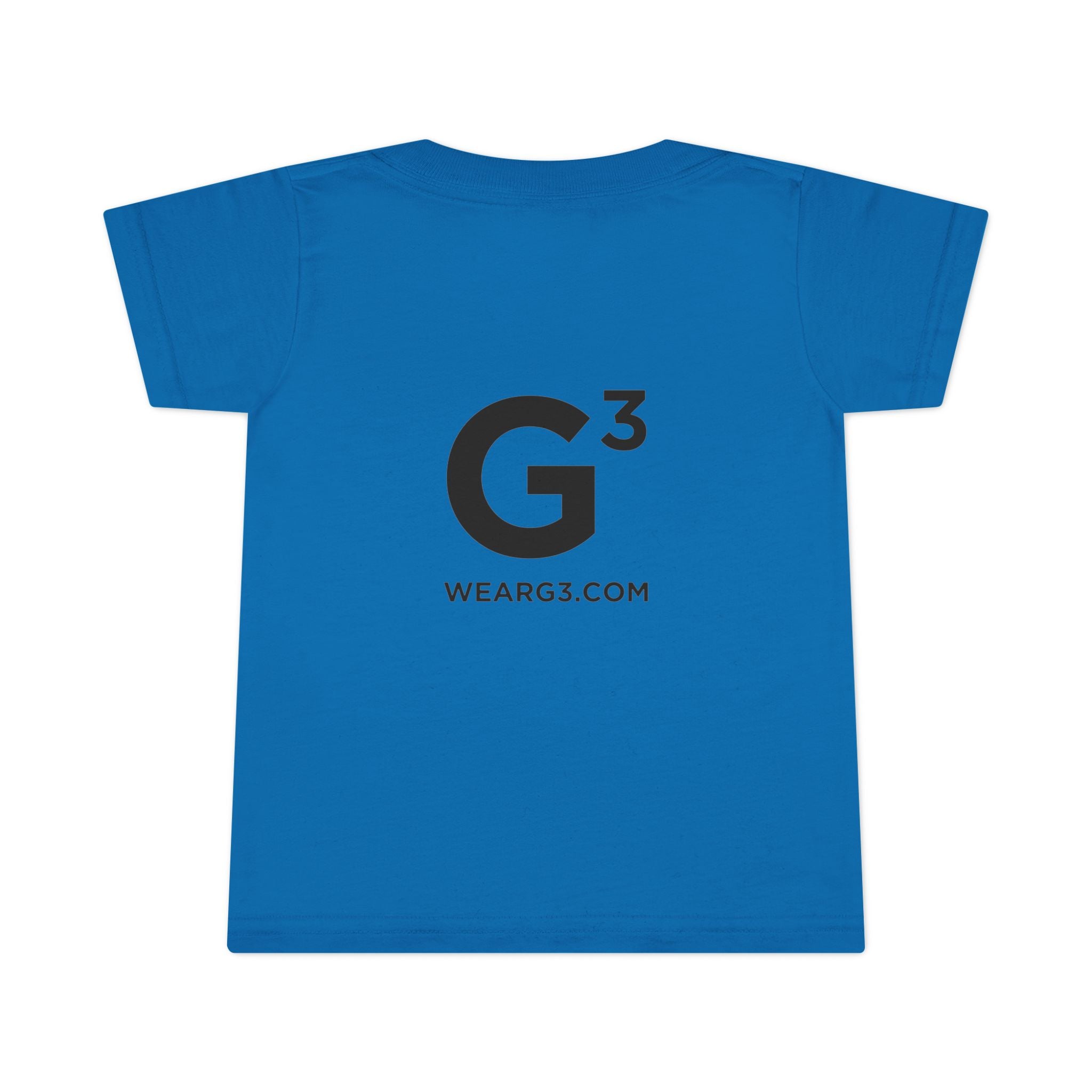 G³ Logo Toddler T-Shirt — Minimal Tech Graphic Tee for Kids