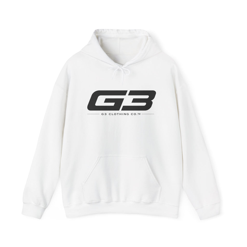 GB Logo Hoodie — Minimal Streetwear Pullover with GB Clothing Co. Emblem