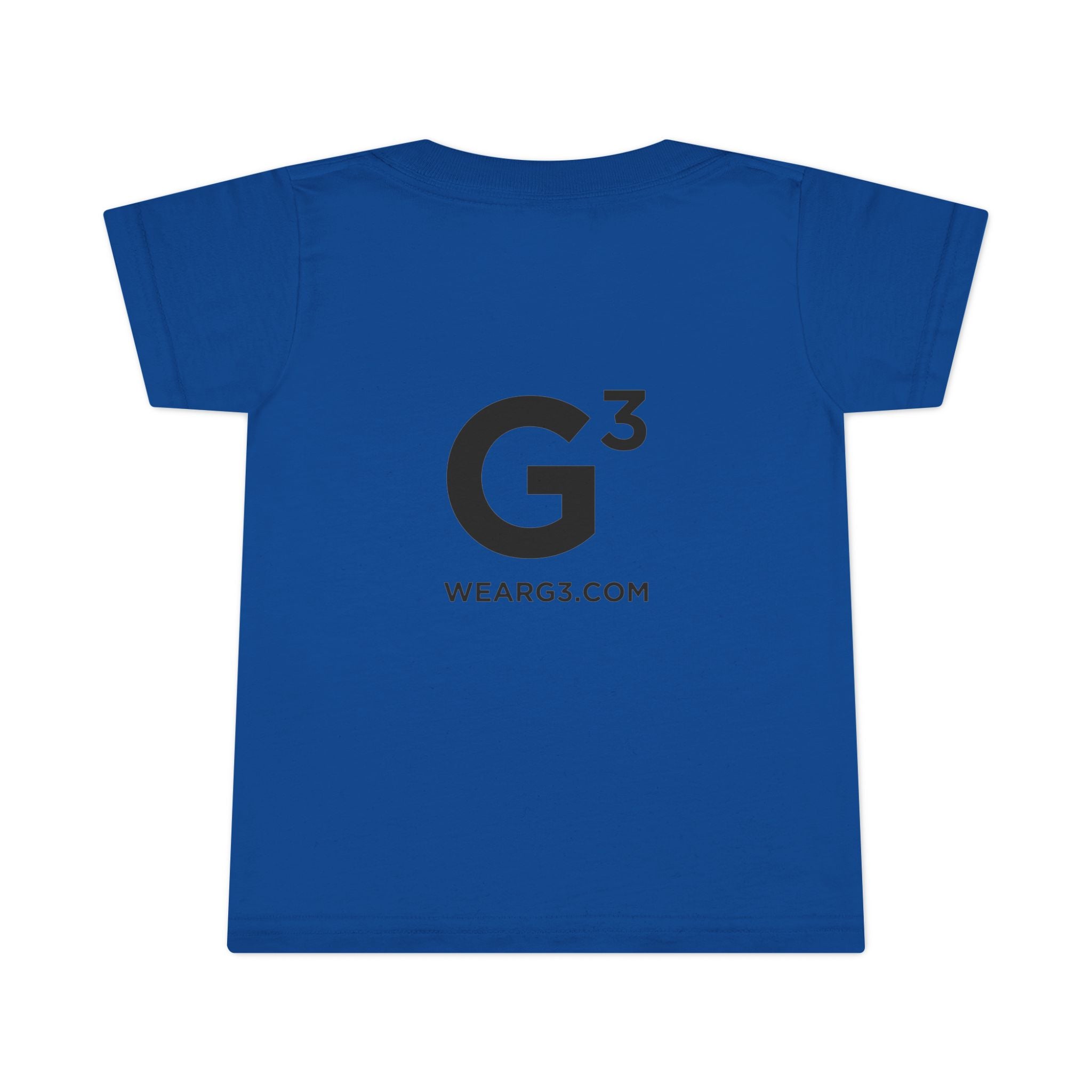 G³ Logo Toddler T-Shirt — Minimal Tech Graphic Tee for Kids